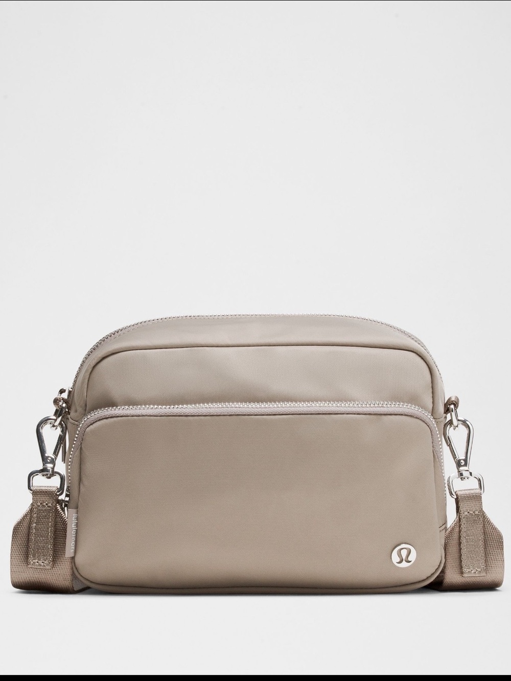 Lululemon Everywhere Crossbody 3L Metal Hardware Warm Ash Grey NWT